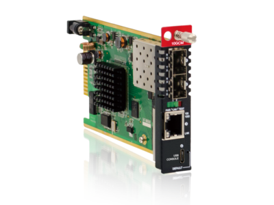インバンド機能対応10Gメディアコンバータ:FRM220-10GCM