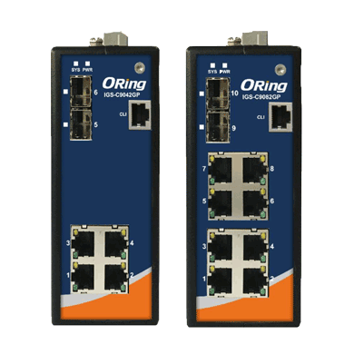 10/100/1000Base-T 及び2ポート×100/1000Base-X(SFP)ギガビットイーサネットスイッチ:IGS-9042/IGS-9082シリーズ