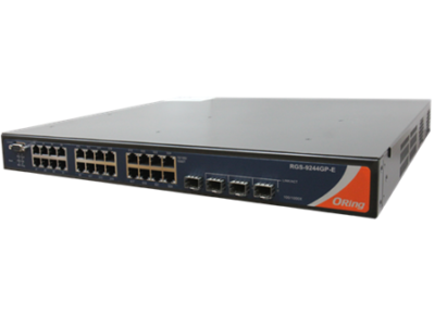 24×10/100/1000T、4×100/1000-X SFP:RGS-9244GP