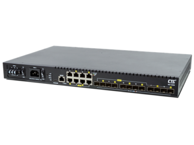 8×10/100M/1000Base-T、12×1G/10G SFP+、10Gイーサネットスイッチ:XGS-1208M