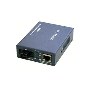 10/100Base-TXから100Base-FX(1芯マルチモード)：HPC-F257シリーズ