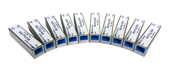 コンパクト光波長分割フィルター WDM mini Plug